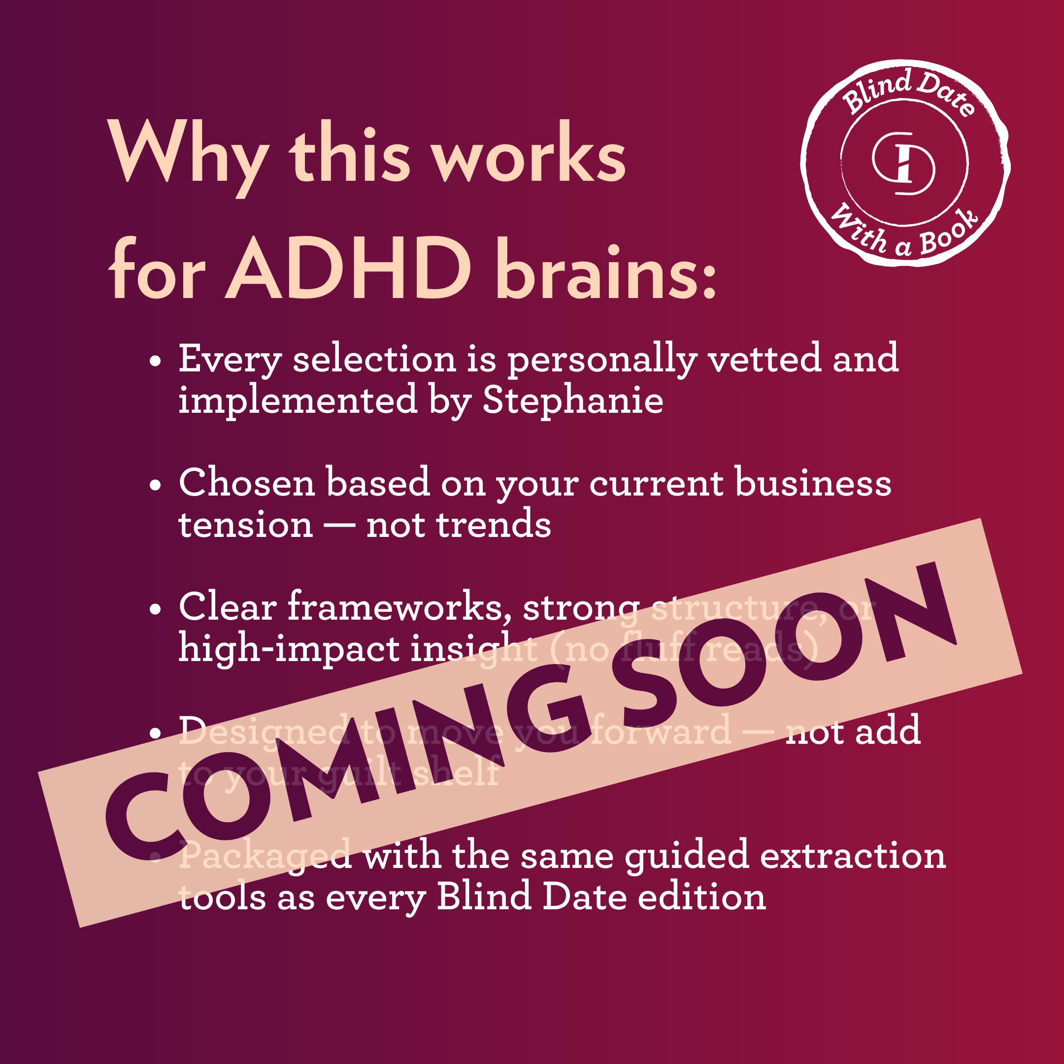 Curated Clarity (Coming Soon)